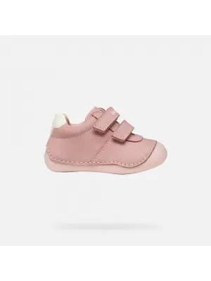 Dievčatá prvé kroky GEOX TUTIM G011946 STARORUŽOVÁ