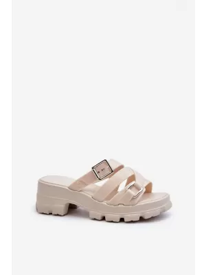 Dámske žabky ZAXY NN285042 BEIGE