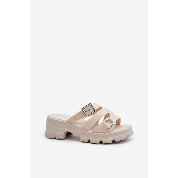  Dámske žabky ZAXY NN285042 BEIGE 