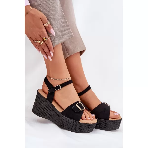  Dámske sandále BOTO LINIELLA 37365 BLACK 
