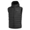 Vesta PENTAGON AURORA 2.0 PUFFER HOODED VEST K04011-2.0 ČIERNA