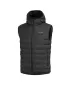 Vesta PENTAGON AURORA 2.0 PUFFER HOODED VEST K04011-2.0 ČIERNA