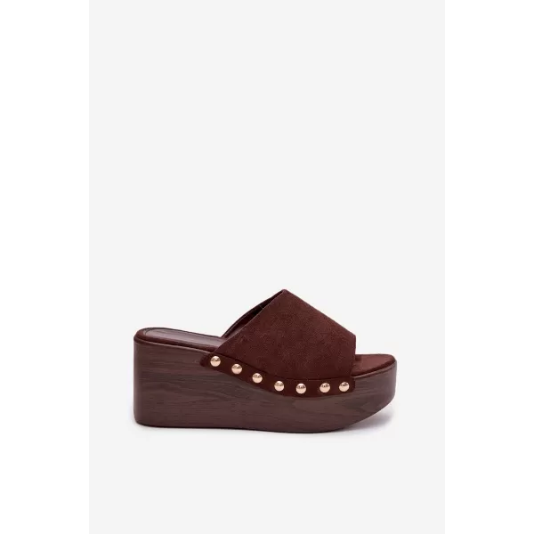  Dámske sandále BOTO HELIVINA 41630 BROWN 
