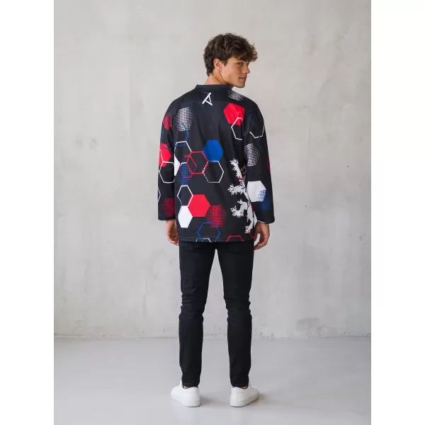  Unisex dres premium ALTISPORT VOJ/ALU036DRES01 HEXA ČIERNA 