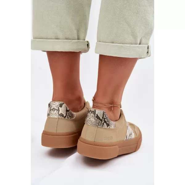  Dámske tenisky BIG STAR TT274298 BEIGE Big Star Shoes 