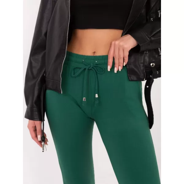  Dámske tepláky BASIC FEEL GOOD RV-DR-5040.02X DARK GREEN 