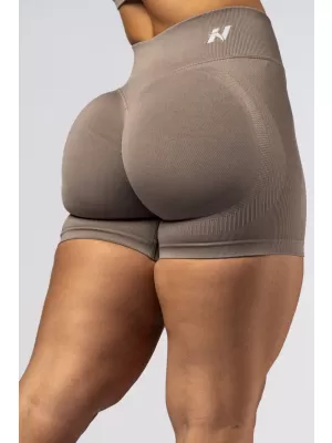 Push-up šortky s vysokým pásom POWER 893 LIGHT BROWN ASH Nebbia