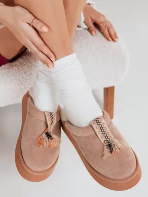 Dámske topánky DSTREET ZY1302 KAKI