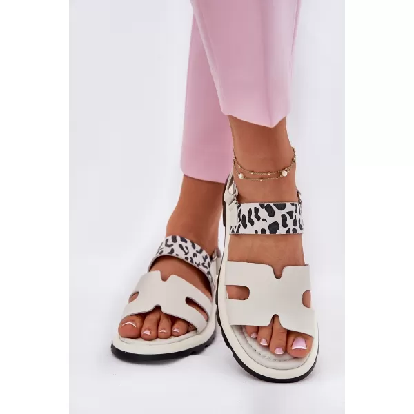  Dámske sandále VINCEZA 66780 BEIGE 