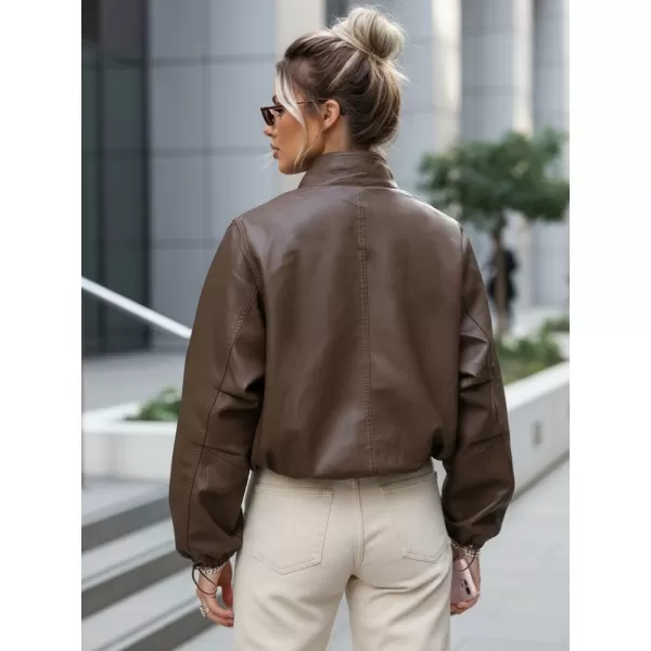  Dámska bunda DSTREET TY5596 HNEDÁ 