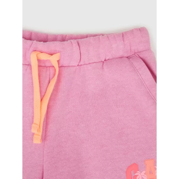 Detské kraťasy GAP LOGO SWEATSHORTS 719777-06 BUDDING LILAC 