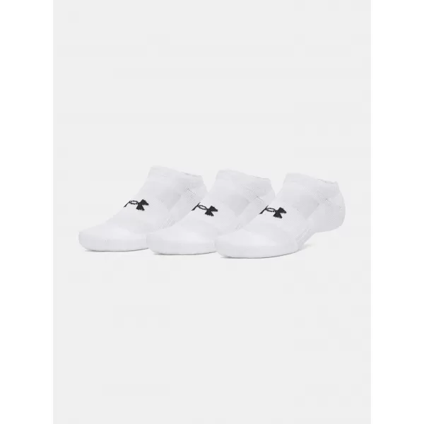  Ponožky UNDER ARMOUR PERFORMANCE COTTON 3PK NS 6009683-100 BIELA 