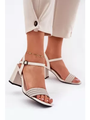 Dámske sandále VINCEZA 62228 BEIGE