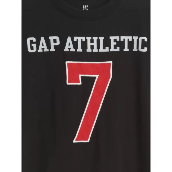  Detské tričko GAP JERSEY LOGO TEE 780189-04 BLACK 