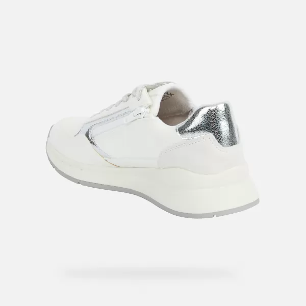  Dámske tenisky GEOX OCTAVIEE G013025 BIELA 