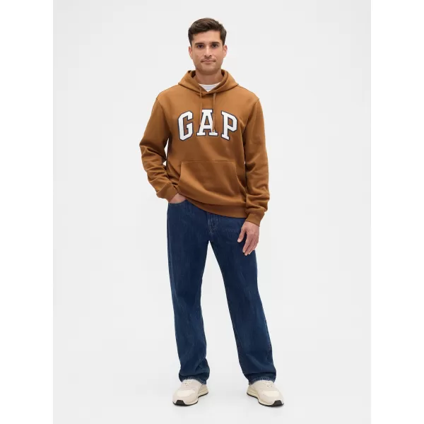  Pánska mikina GAP LOGO HOODIE PULLOVER 674148-27 RICH GINGER 