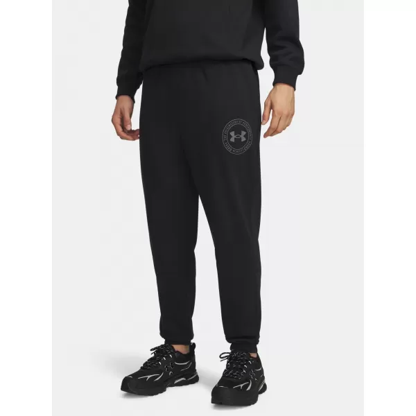  Pánske tepláky UNDER ARMOUR 6014688-001 ČIERNA 