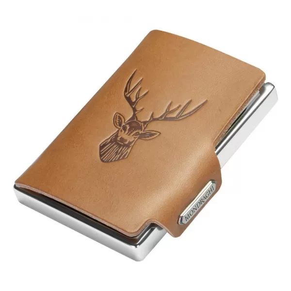  Peňaženka MONDRAGHI Silhouette Classic Deer CARAMEL 
