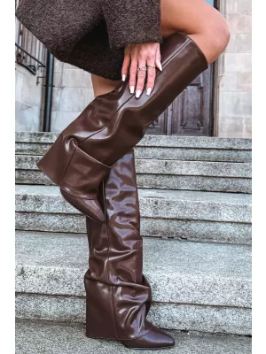 Dámske čižmy BOTO ELIVIRA 40512 BROWN