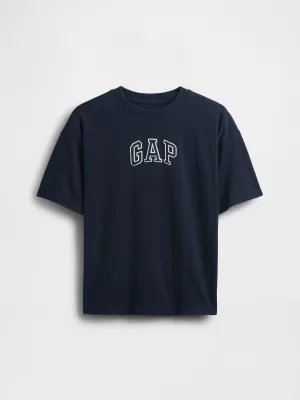 Detské tričko GAP ORIGINAL LOGO TEE 782451-02 TAPESTRY NAVY