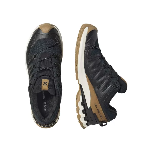  Dámske topánky SALOMON XA PRO 3D V9 GTX LIFELONG W L47999700 BLACK/COYOTE BROWN/VANILLA ICE 