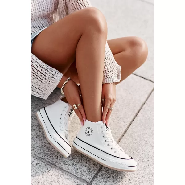  Dámske tenisky BIG STAR OO274061 WHITE Big Star Shoes 