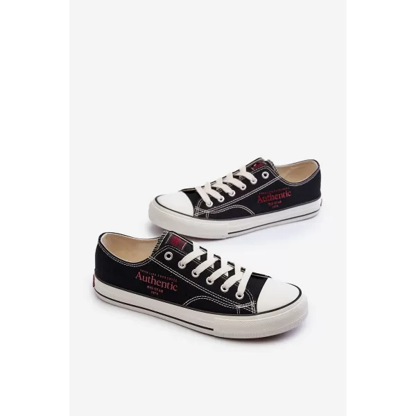  Pánske tenisky BIG STAR NN174056 BLACK Big Star Shoes 