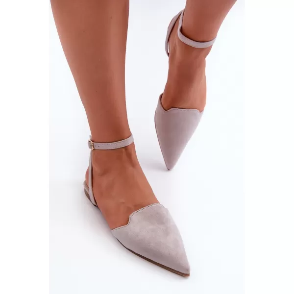  Dámske baleríny BOTO ELLESARA 32771 GREY 
