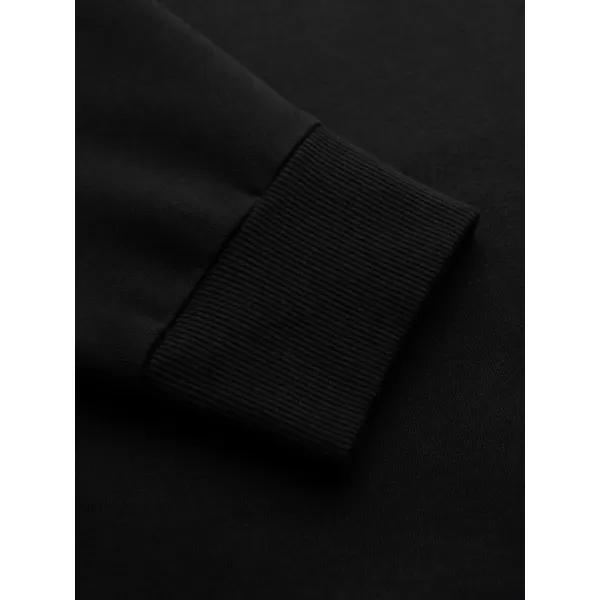  Pánska mikina OMBRE OM-SSNZ-0250 ČIERNA 