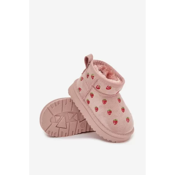  Detské snehule BOTO GRACINA 40643 PINK 