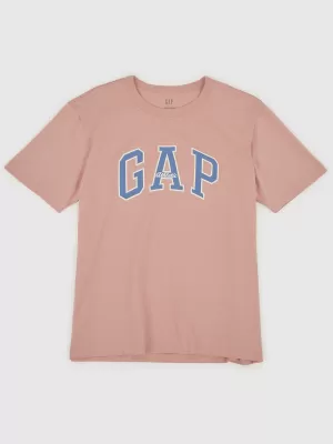 Pánske tričko GAP ARCHIVE LOGO TEE 797924-10 SOFT PINK