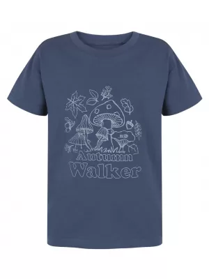 Detské tričko HUSKY TEE MUSHROOM K BLUE