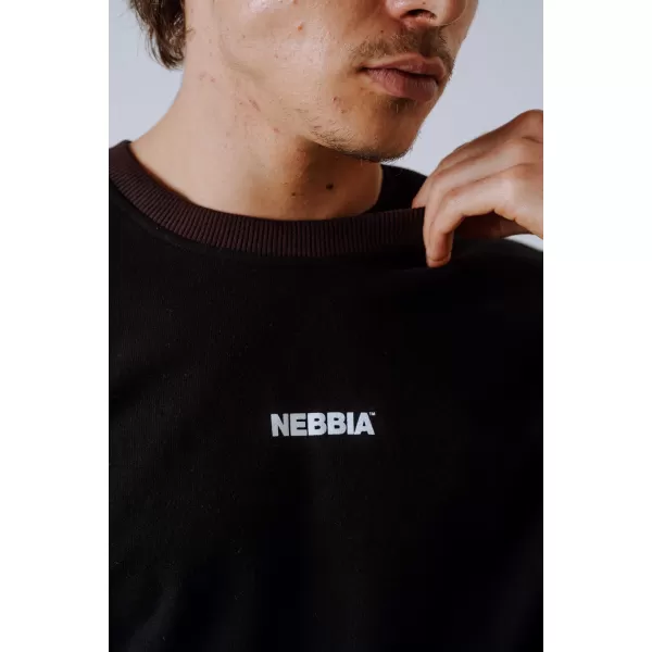  Pohodlná mikina s kapucňou POWER 903 DARK BROWN CAMO Nebbia 