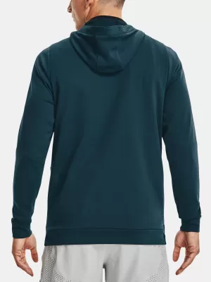 Pánska mikina UNDER ARMOUR RUSH ALL PURPOSE FZ HD MODRÁ