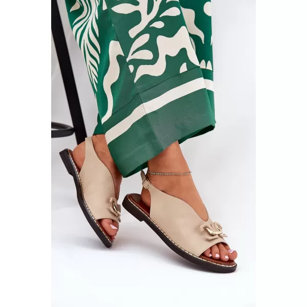  Dámske sandále BOTO TILLIRETA 35847 BEIGE 