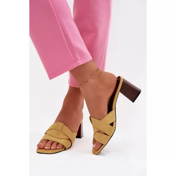  Dámske sandále BOTO CORIVELLE 41569 YELLOW 