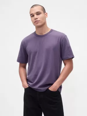 Pánske tričko GAP ORIGINAL TEE 796255-95 DARK VIOLET