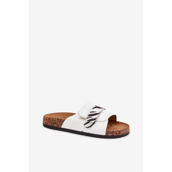  Dámske šľapky BOTO BAYLIN 37785 WHITE 