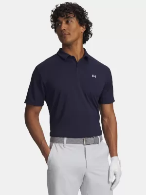 Pánske tričko UNDER ARMOUR T2G PIQUE POLO 6012303-410 MODRÁ
