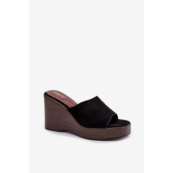  Dámske šľapky BOTO RAVELIA 41346 BLACK 