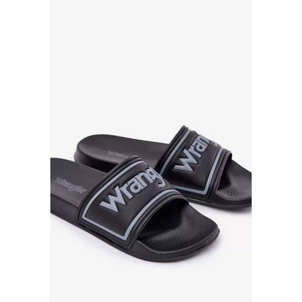  Pánske šľapky WRANGLER AVERELL 20251042.25Y BLACK 