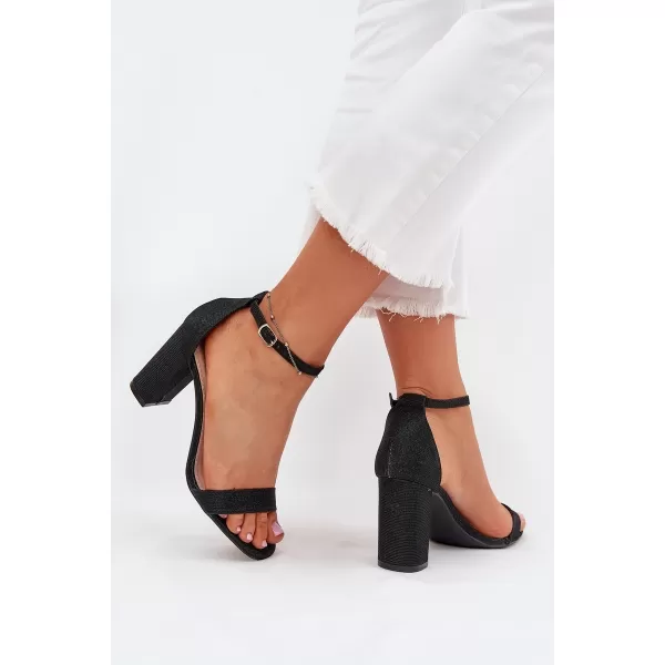  Dámske sandále BOTO KAVINA 38455 BLACK 