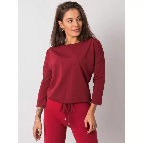  Dámska blúzka BASIC FEEL GOOD RV-BZ-4691.43P BURGUNDY 