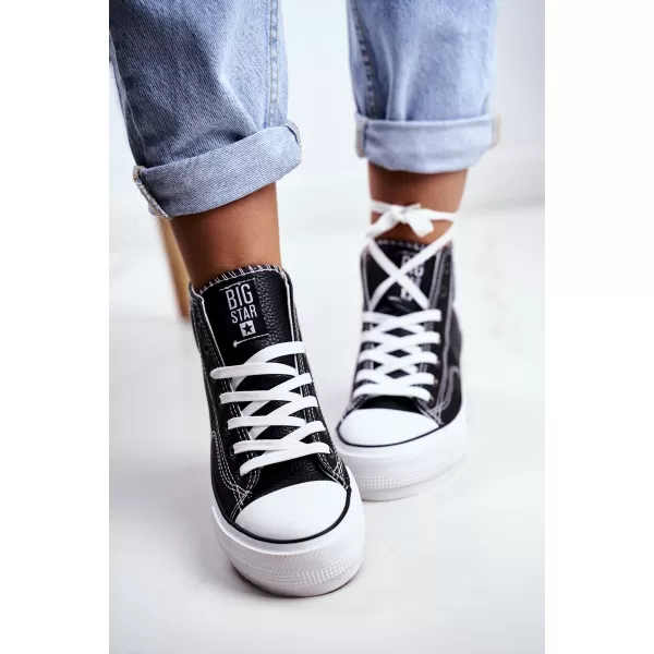  Dámske tenisky BIG STAR GG274012 BLACK Big Star Shoes 
