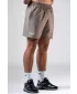 Tréningové šortky POWER 902 LIGHT BROWN ASH Nebbia
