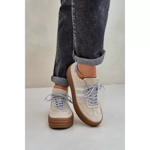  Dámske topánky ZAZOO N1068S4 BEIGE 