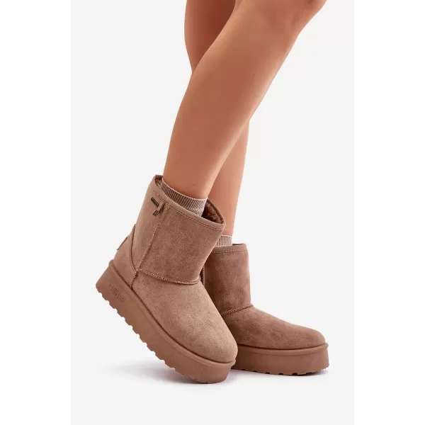  Dámske topánky BIG STAR OO274A097 BEIGE Big Star Shoes 