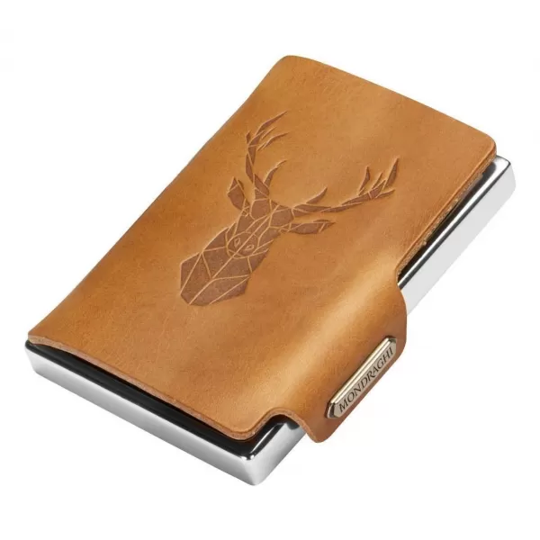  Peňaženka MONDRAGHI Silhouette Modern Deer CARAMEL 