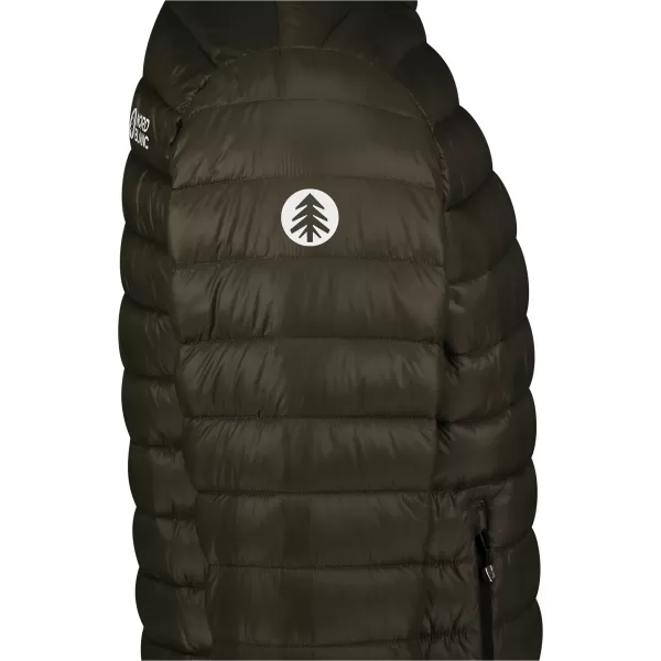  Pánska prešívaná bunda NORDBLANC BURROW NBWJM8261 ARMÁDNA ZELENÁ 