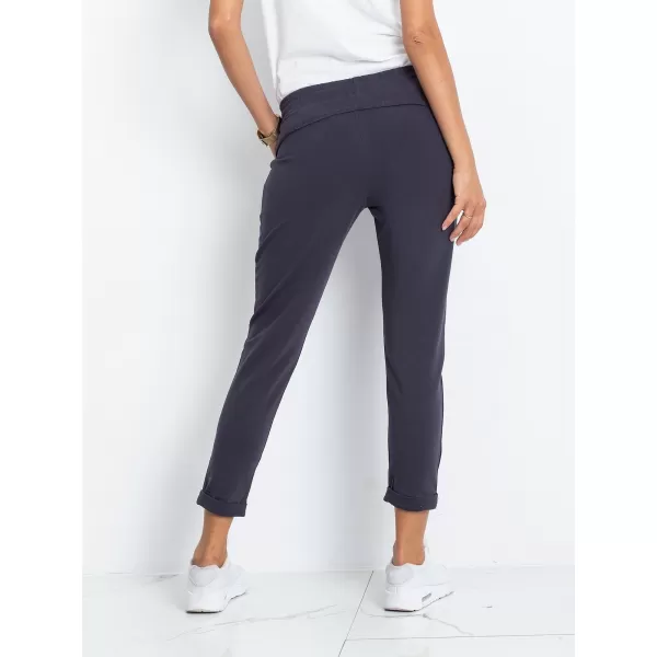  Dámske tepláky BASIC FEEL GOOD RV-DR-3589.10X GRAPHITE 